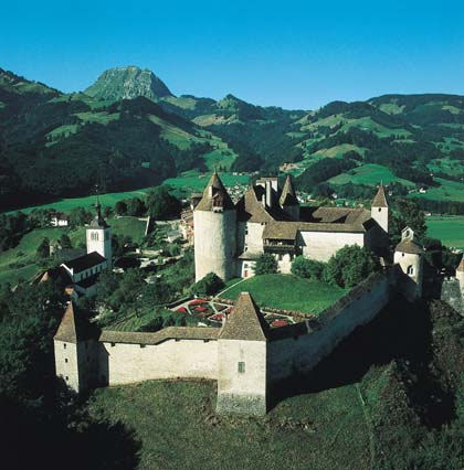 экскурсии по Швейцарии, Замок